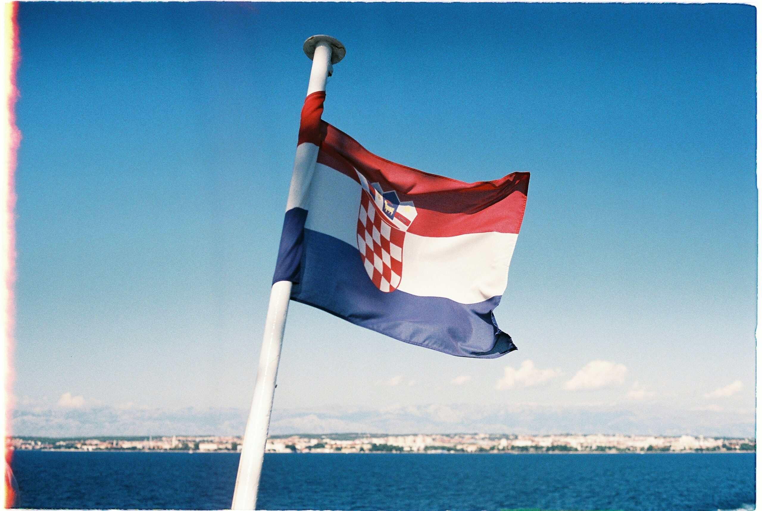 Kroatische Flagge